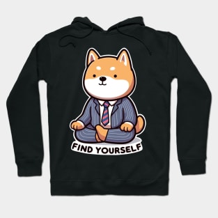 Find Yourself Shiba Inu Hoodie